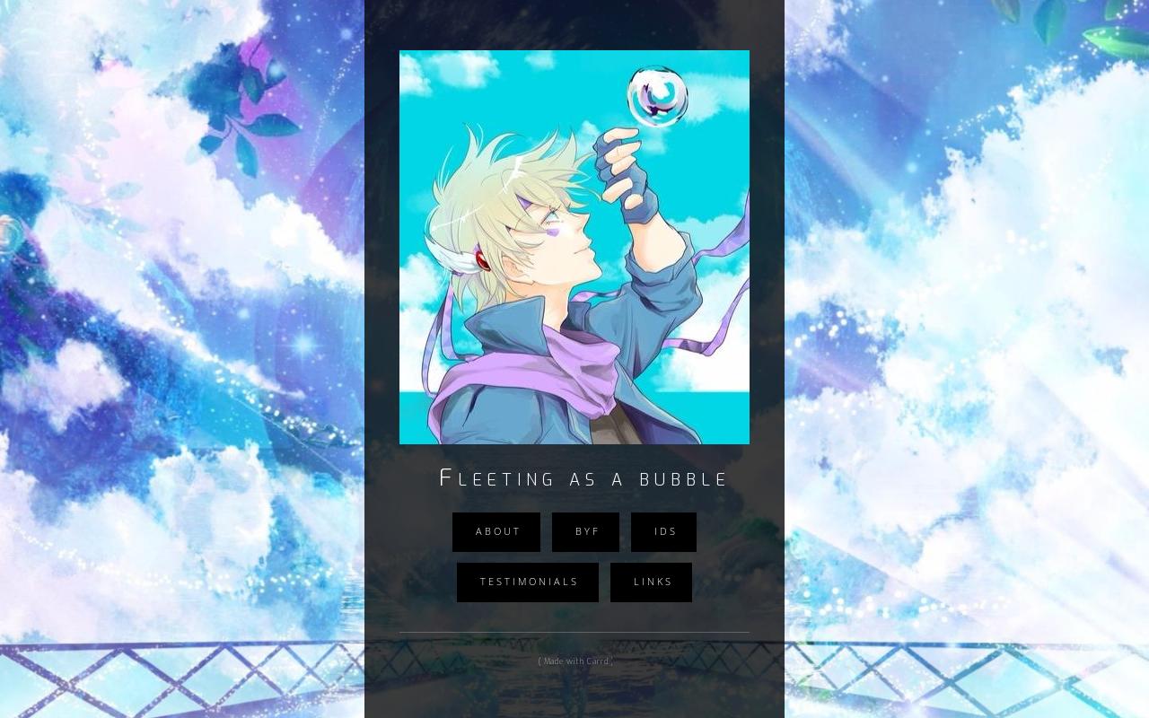 Carrd profile picture for @caesar